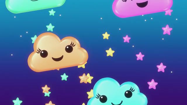 Hey Bear Sensory - Mindful Moon and Sleepy Stars - Wind down and Relax - Calming Bedtime Video смотреть онлайн