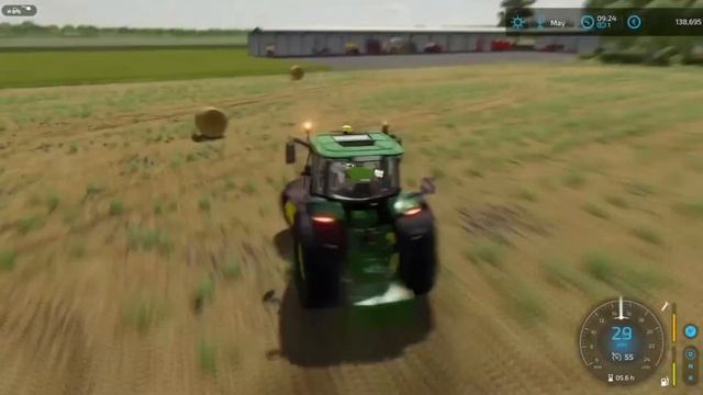 Making 137 Silage Bales Stocking on Fertilizer_Seeds - Farming Simulator 22 смотреть онлайн
