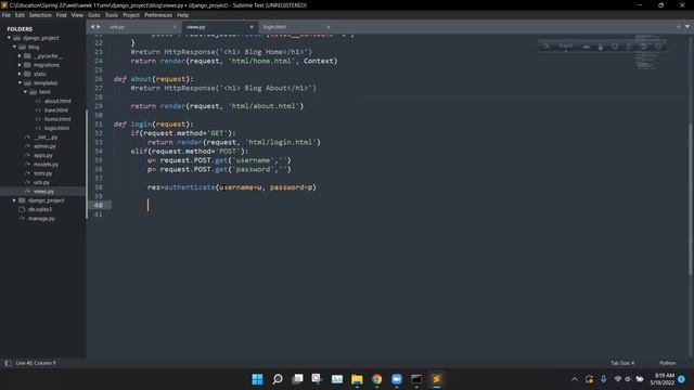 Django Tutorial-4 (Bangla) | User Authentication: Login, Logout | Web Programming смотреть онлайн