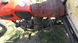 Деревенский трицикл с китайским ДВС ( 6,5 л с) с запчастей из металлолома!