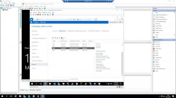 Модуль 2  Управление серверами Microsoft Exchange Server 2016