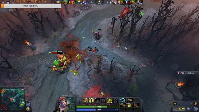 ⚫Dota 2 4k MMR Высокий скилл смотреть онлайн