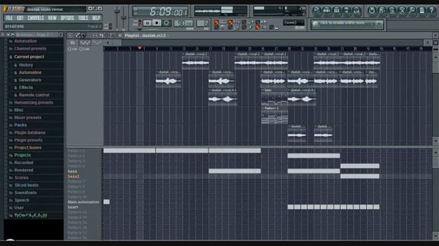Violin & Vocals score in FL Studio 8. смотреть онлайн