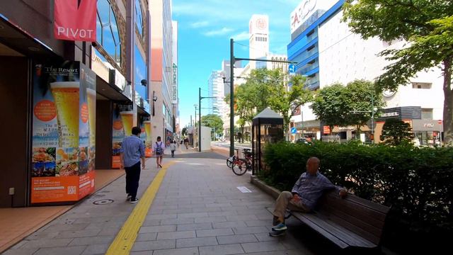 Японія. Walking in Hokkaido, Japan. From Nakajima Park to Sapporo Railway Station. ORANGE ua смотреть онлайн