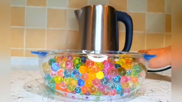 Орбиз и кипяток. Что будет если залить орбизы кипятком?