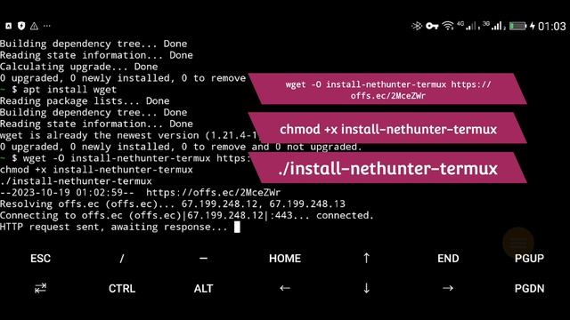 How to install Kali Linux (Nethunter) on Android without root. смотреть онлайн