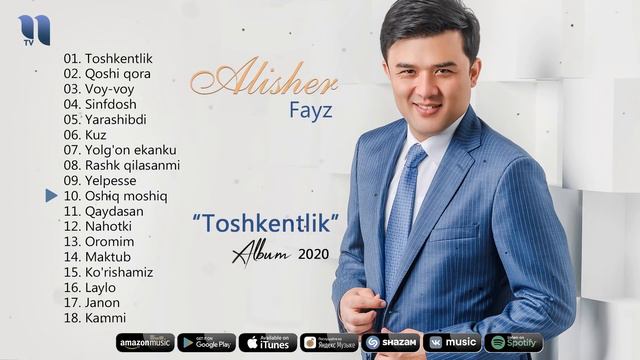Alisher Fayz Barcha Qoshiklari 2022