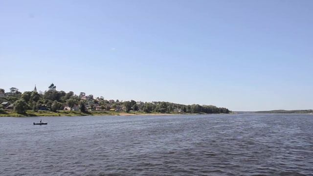 Тутаев. Путешествие на пароме через Волгу. 10 августа 2018 года смотреть онлайн