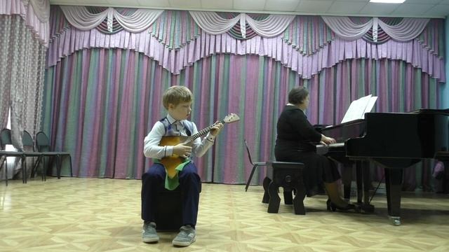 г.Сарапул, ДШИ №№2, Москалев Михаил, 1. У. Голубя сизого обр. Городовской, 2. Аз. Иванов – Полька смотреть онлайн