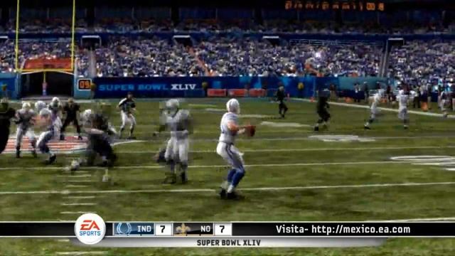 EA Mexico: Madden NFL 10 - Super Bowl XLIV - Prediction - Colts 28 - Saints 21 смотреть онлайн