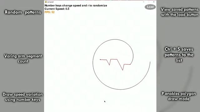 [ PyGame | Python ] - Spirograph Demo - Fergus Griggs смотреть онлайн