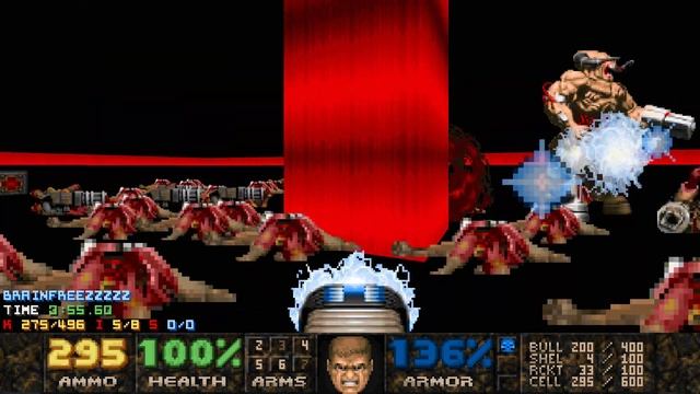 1x1 Map 14 "Shadow Puppets Hanging From Red Strings" UV MAX [DOOM II] смотреть онлайн