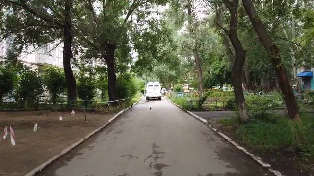 Прогулка по улицам Омска/Omsk City live travel смотреть онлайн
