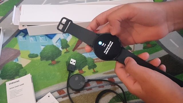 Samsung Watch 4 - 44mm Unboxing, Green Colour смотреть онлайн