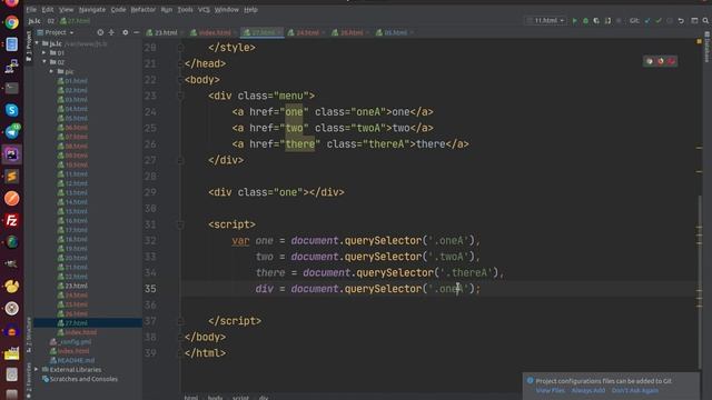JavaScript Практика - preventDefault - 3 страничный сайт без страниц смотреть онлайн