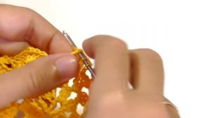 Салфетка крючком | Небольшая ажурная салфетка крючком