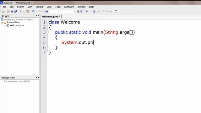 First Java Program: Basic смотреть онлайн