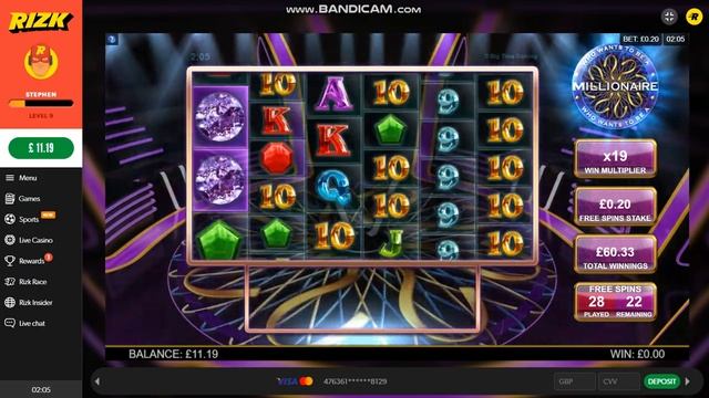 BGT Who Wants to be a Millionaire 50 spins bonus round смотреть онлайн