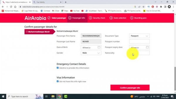 How To Air Arabia Online Check In Add Seat and Beggage | Web Check In Air Arabia