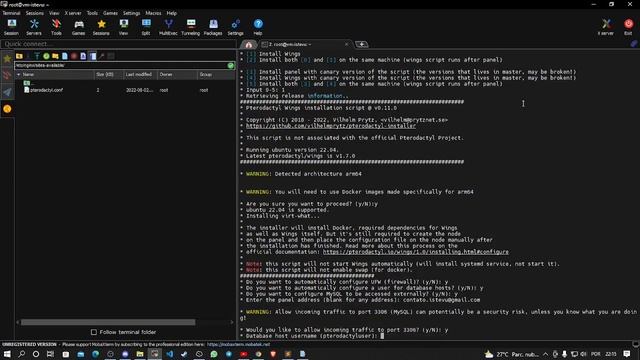 Instalando Node no Painel Pterodactyl na OCI (Instalei também Database Host e PHPmyadmin). смотреть онлайн