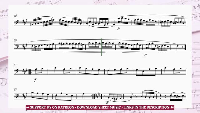 BASSOON • Rondo Alla Turca (Turkish March) Sheet Music