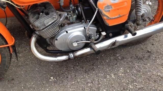 Работа по ремонту мотоцикла Иж Юпитер 4. Часть 5 смотреть онлайн