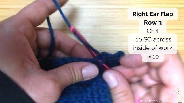 How to Crochet a Baby Hat with Ear flaps 🐥 | 0-12 months | A Little Llama Crochet Pattern 🎀 смотреть онлайн