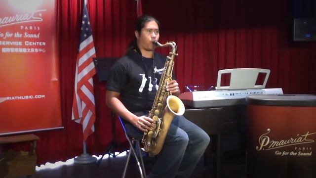 Reggie Padilla - P.Mauriat Tenor Saxophone ( PMXT 66RUL ) смотреть онлайн