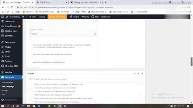 How make a news web site by WP automatic plugin |Auto Blogging | WP plugin tutorial смотреть онлайн