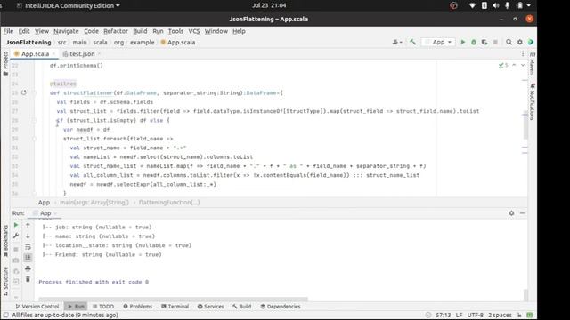 Flatten Json | Spark | DataBricks Json | смотреть онлайн