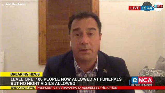Opposition parties react positively to SA's move to Level 1 смотреть онлайн