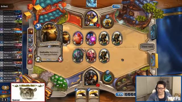 Bananas betrayed GrinningGoat in Hearthstone Arena смотреть онлайн