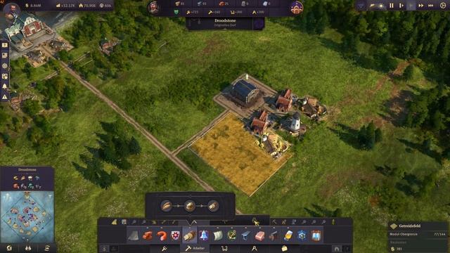 Anno1800 - Bread Production Layout (Easy, Efficient, Scaleable)
