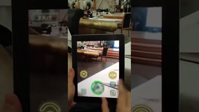 Demo. Game. Augmented Reality and GPS. смотреть онлайн