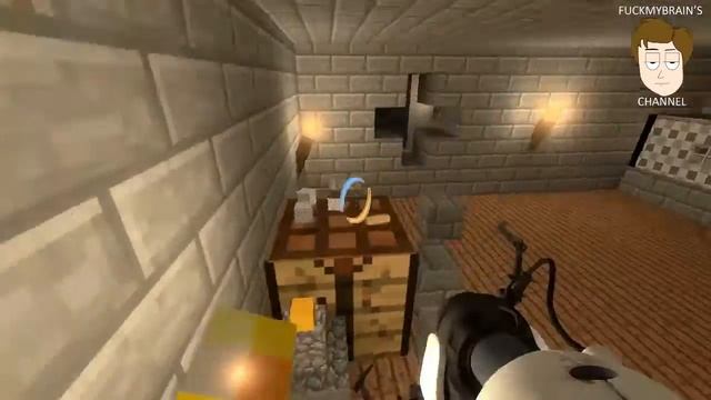 Minecraft in Portal 2 #2 The Mine смотреть онлайн