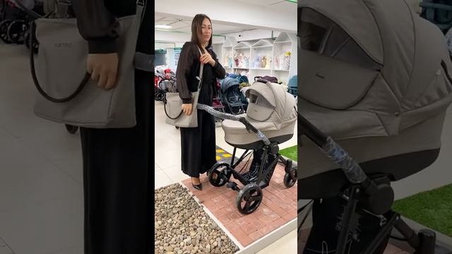 Модульная коляска Aroteam Santino. Полный обзор коляски. смотреть онлайн