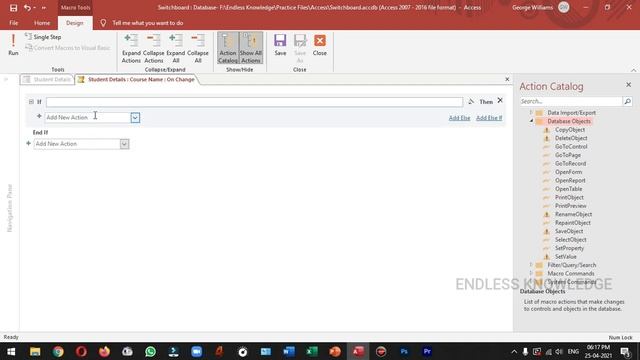 How to create a Macro in Access in Tamil смотреть онлайн