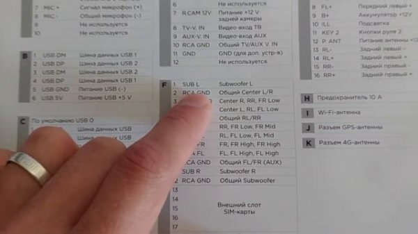 Подключение Incar TMX 7704-3 3/32Gb Android 10, 7 дюймов мультимедийный центр 2Din DSP процессор