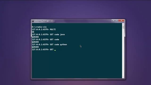 Redis Database Transaction Commands смотреть онлайн
