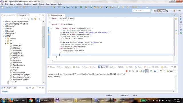 Bubble sort in 5 min Simple java programing смотреть онлайн