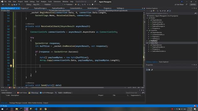 Message Broker bazat pe Socketuri. Partea 2/2. (C#, .NET Core) смотреть онлайн