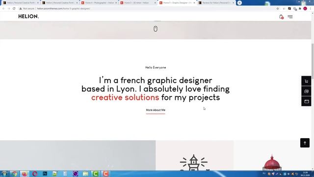 Best Portfolio WordPress Theme with Elementor Page Builder and Store - Helion Review смотреть онлайн