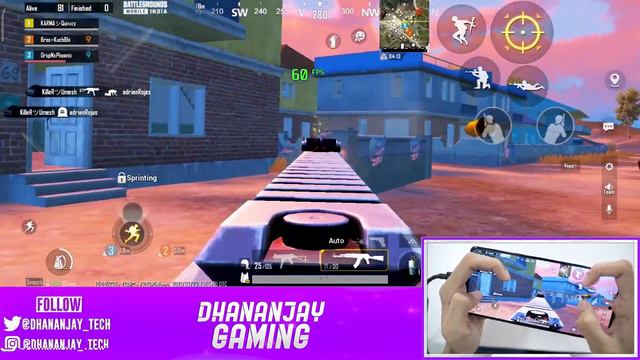 POCO F3 GT 60 FPS BGMI CLAW + GYRO GAMEPLAY!! 🔥🔥🔥