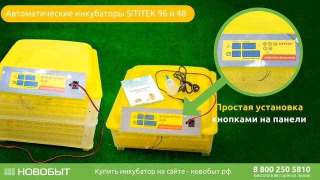 Обзор инкубатора Sititek (Сититек) смотреть онлайн