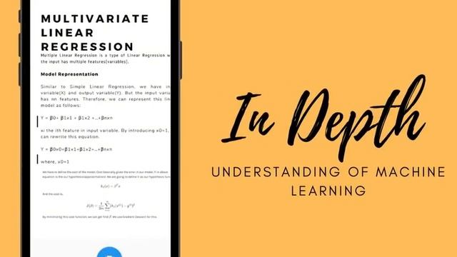 Machine Learning From Scratch with Python | Android APP смотреть онлайн