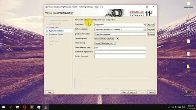 How to Install Oracle Database 11g on Windows 10 смотреть онлайн