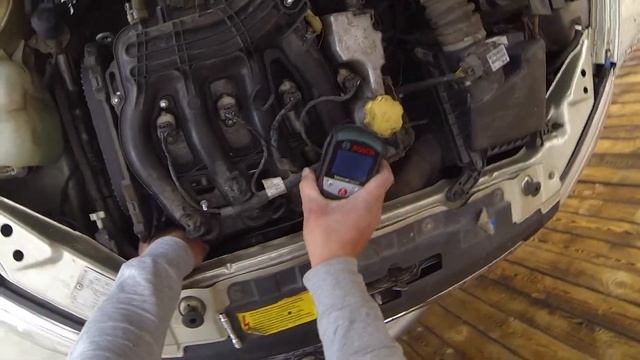 Замена датчика положения распредвала Лада Гранта АКПП 1.6