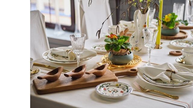 Пасхальная сервировка стола. Посуда Gien (Франция) в наличии в Тюмени в бутике Монпансье смотреть онлайн