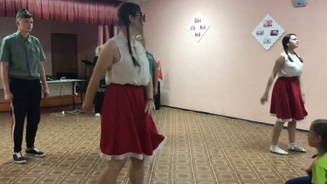 ГоРоД МеЧты-2019, вечер Памяти, вальс "Тучи в голубом" смотреть онлайн