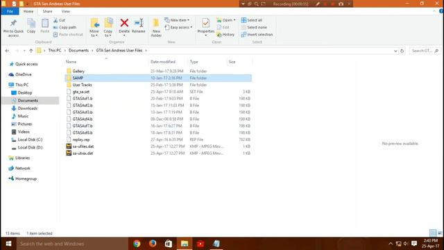 Where To Find Samp ScreenShot